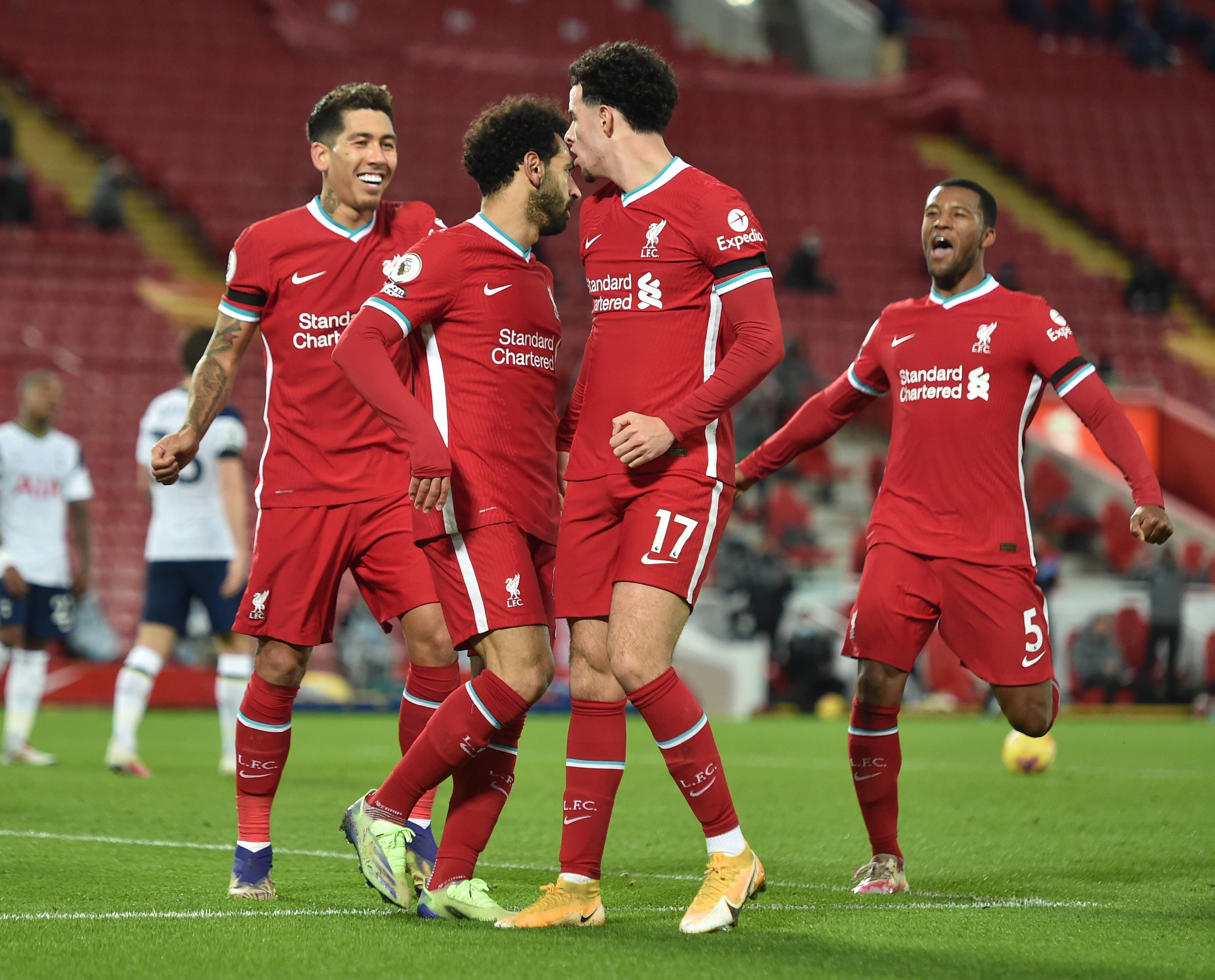 雷速官网-利物浦客场逼平伯恩利,保持领先优势