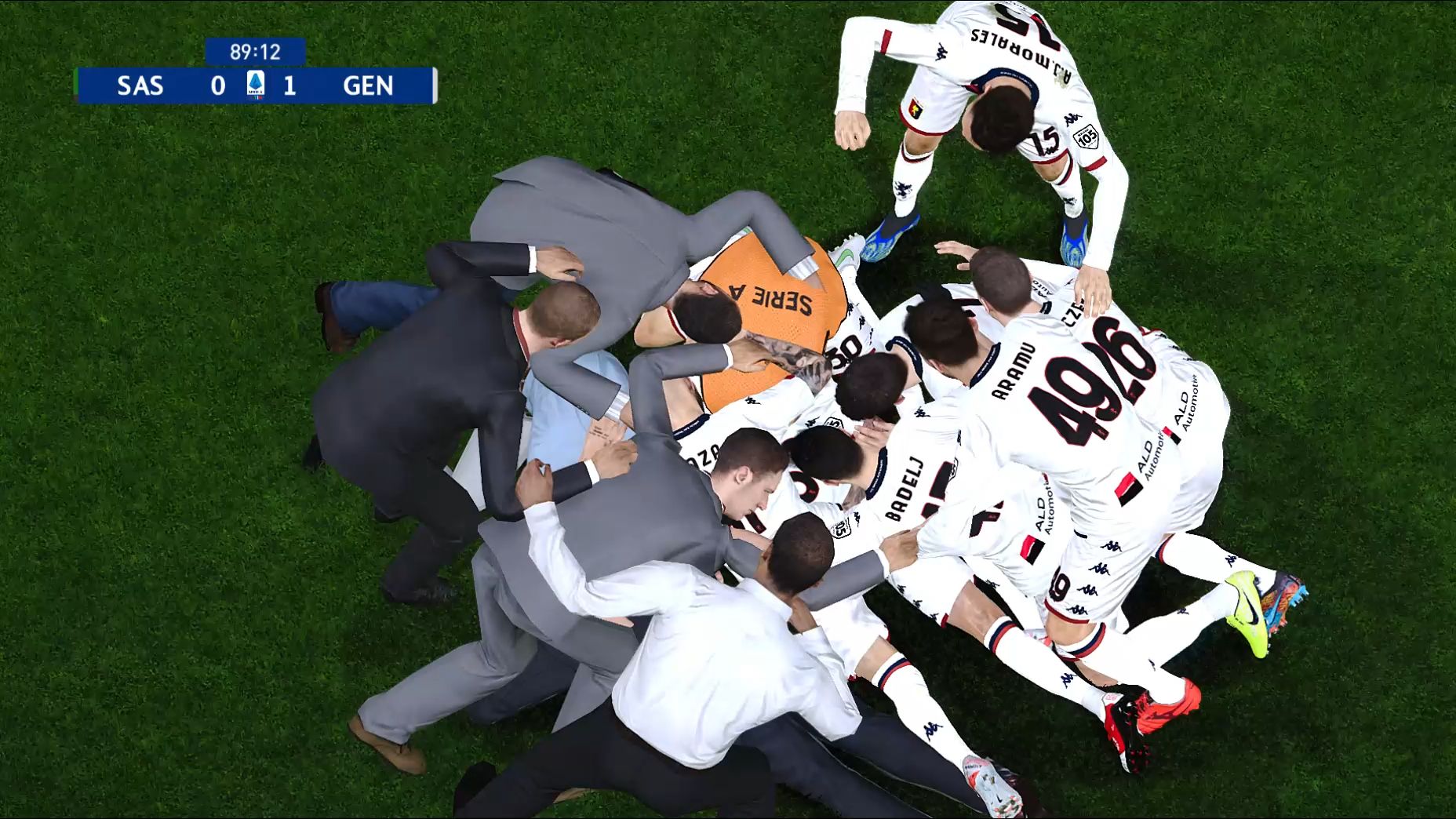 热那亚客场战胜桑普多利亚,豪取三分 热那亚客场战胜桑普多利亚,豪取三分