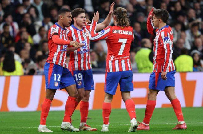 马德里竞技主场大胜稳坐积分榜第二 马德里竞技主场大胜稳坐积分榜第二