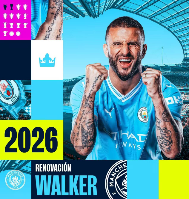 雷速官网-沃克提前三年续约，女叛择最举足轻重